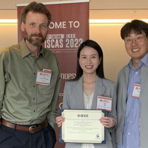 Jiajia Wu, a PhD student from ECE won two awards at the IEEE international Conference
